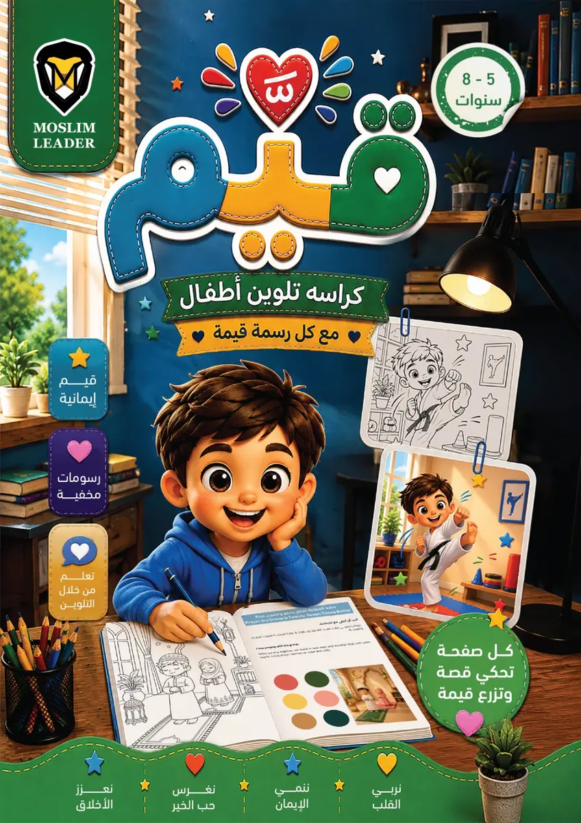 كراسه تلوين وقيم 